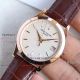 Replica Patek Philippe Calatrava Rose Gold Review - Brown Leather Strap Watch (2)_th.jpg